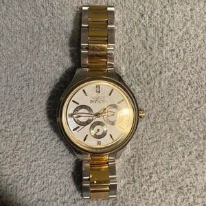 38mm Invicta Mother of pearl watch with white face‎